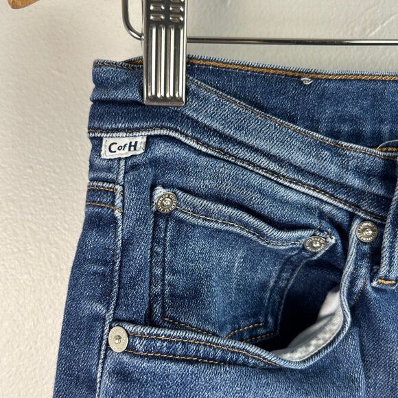 Citizens Of Humanity Palma Straight Raw Hem Jean in Ambry - Picture 7 of 10